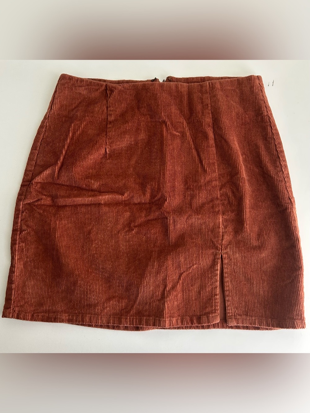 Aeropostale Rust Corduroy Mini Skirt